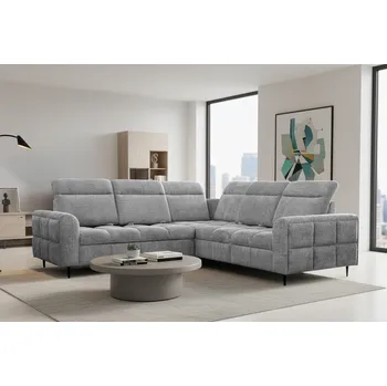 Sedací souprava Rozkládací rohová sedačka VELUTO 262x262 - výběr potahové látky