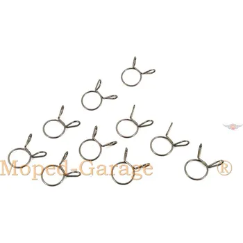 Diverse / Import Spona palivové hadice 8 mm, balení 10 ks pro moped, moped, mokick, skútr MG00071239