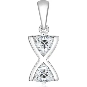 Přívěsek Flod WhiteTopaz - stříbrný přívěsek s bílým topazem