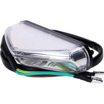 Osvětlení pro motocykl 101 Octane Zadní světlo LED čiré sklo 82x22 mm univerzální IP54699