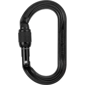 karabina Karabina Petzl Oxan Screw-Lock černá