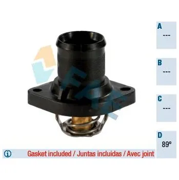 Těsnění motoru Termostat, chladivo FAE 5205589