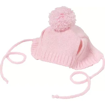 Obleček pro psa I love pets Zimní čepice růžová 19 cm