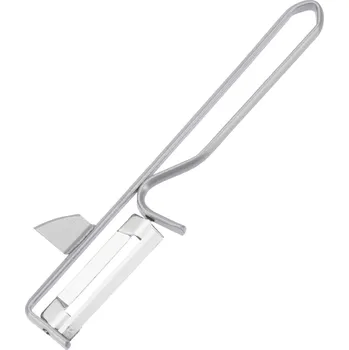 Kuchyňská škrabka Škrabka na zeleninu, 16x4 cm - stříbrná