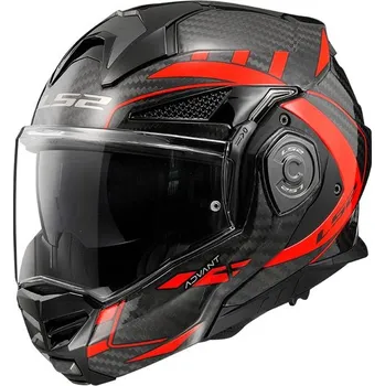 Helma na motorku LS2 Helmets LS2 FF901 ADVANT X C FUTURE GL.RED-06 - S