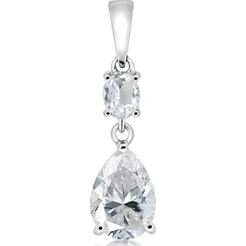 Přívěsek Pora White Topaz - stříbrný přívěsek s bílým topazem