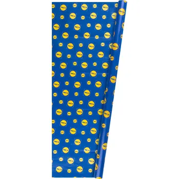 Balící papír crelando® Dárkový balicí papír (modrá)