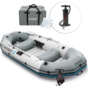 Člun Nafukovací člun Mariner 3 pádla + pumpa 297 x 127 x 46 cm INTEX 68373