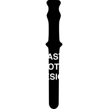 Řemínek na hodinky Řemínek s vlastním designem pro Apple Watch Ultra 42 / 44 / 45 / 46 / 49 mm M/L - černý