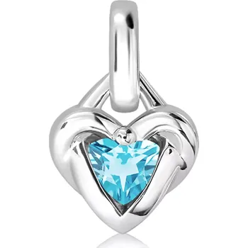Přívěsek Waltz Blue Topaz - stříbrný přívěsek s modrým topazem