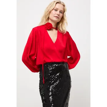 Dámská halenka Halenka Medicine RW25-BDDA02 červená 33X, vel. XL