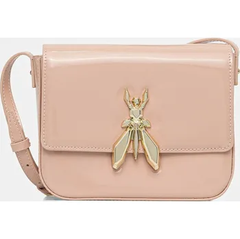 Kabelka Kožená kabelka Patrizia Pepe oranžová barva, 8B0303 L125 8B0303.L125 24X, vel. ONE SIZE