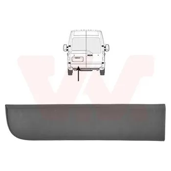 Lišta karosérie Ozdobná / ochranná lišta, dveře VAN WEZEL 3799431