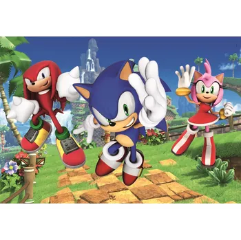 Puzzle CLEMENTONI Sonic MAXI 104 dílků