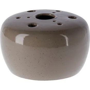 Váza Porcelánová váza Seray, 11,5x7 cm - šedohnědá