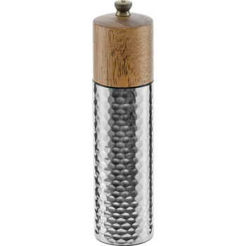 Kuchyňský mlýnek Mlýnek na pepř Omea, 19,4 cm - stříbrná/hnědá