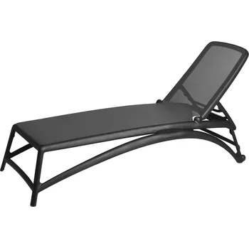 Zahradní lehátko Lehátko Atlantico, 204x70x35 cm - antracitová