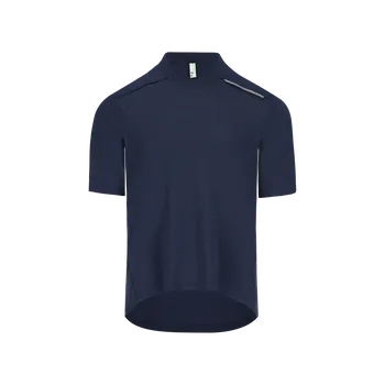 cyklistický dres Q36.5 cyklistické triko Adventure Tech T-shirt 2025 Modrá S Pánské