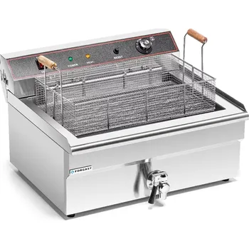 fritéza Elektrická fritéza 1-komorová 20 l | FORGAST FG09017