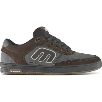 Pánská tenisová obuv Etnies pánské boty Serin Michelin Brown / Black | Černá | Velikost 11 US