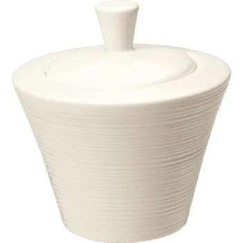 Dóza na potraviny Dóza na cukr s pokličkou Skyline, 300 ml - krémová bílá