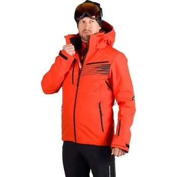 Pánská lyžařská bunda NORTHFINDER-BARTALAN-361redblack Červená XL