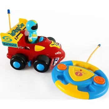 RC model auta MAC TOYS Dětská formule na R/C dálk. ovládání červená