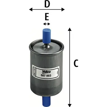 Palivový filtr Palivový filtr VALEO 587003