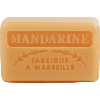 Mýdlo La Savonnette Marseillaise Marseillské mýdlo Savon De Marseille Mandarinka 125 g