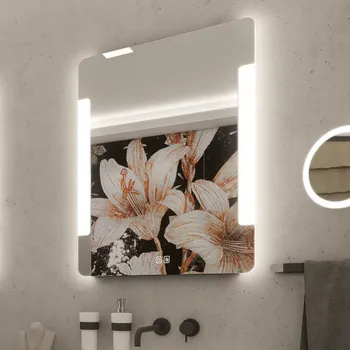 LED zrcadlo 600x800 se dvěma dotykovými senzory ZP 18002VX + slevový kód