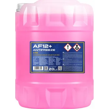 Motorový olej MANNOL 4112 Antifreeze AF12+ (červená) – Objem: 20L