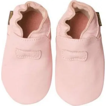 Capáčky BOUMY Shoes BASIC LIGHT PINK kožené capáčky (23/XL)