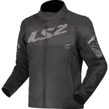 Moto bunda LS2 Helmets LS2 APEX MAN JACKET BLACK DARK GREY L - S