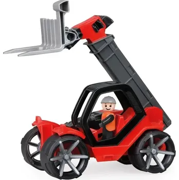 autíčko LENA Auto Truxx 2 teleskopický NAKLADAČ 33cm s figurkou 24m+