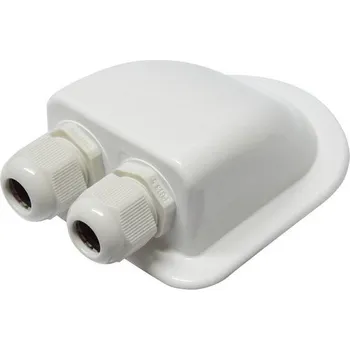 Příslušenství ke karavanu Střešní průchodka pro kabely solárního systému LILIE Campere barva bílá