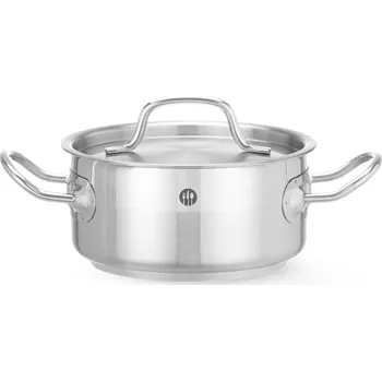 Hrnec Nerezový nízký hrnec - objem 1,5 l Profi Line | HENDI 830000