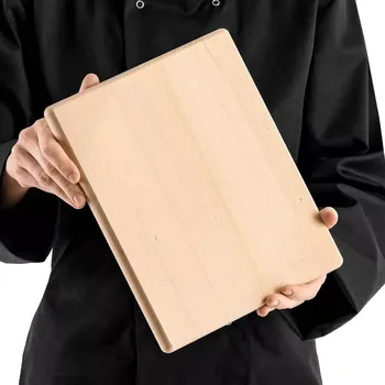 Kuchyňské prkénko Hladká dřevěná deska 300x250x20 mm | FORGAST FG12631