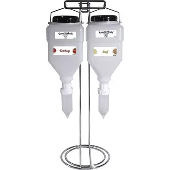 Dávkovač nápoje Dávkovač omáček 5,5 l dvojitý | CONTACTO 1463/002
