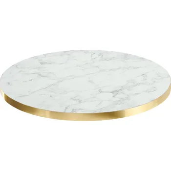 Jídelní stůl Kulatá deska stolu Marvani