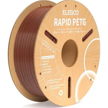 Příslušenství k 3D tiskárně Elegoo RAPID PETG 1kg Brown