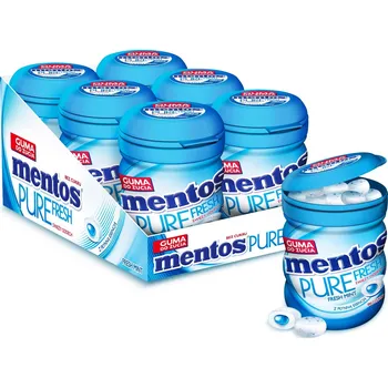 Žvýkačka Mentos Pure Fresh Freshmint Karton 6x60 g