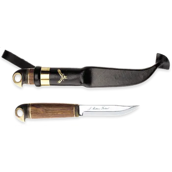 kapesní nůž Marttiini Eagle nůž nerezová ocel/tepelně upravená kadeřavá bříza* & bronz/kůže 555010