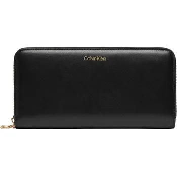Peněženka Calvin Klein kožená peněženka Calvin Klein černá 3454291