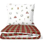 DARRÉ Vánoční jízda duo bílé 140 x 200,…