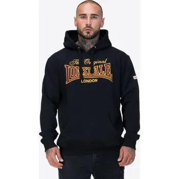 Pánská mikina Lonsdale Men&#039;s hooded sweatshirt regular fit Lonsdale černá 3423819