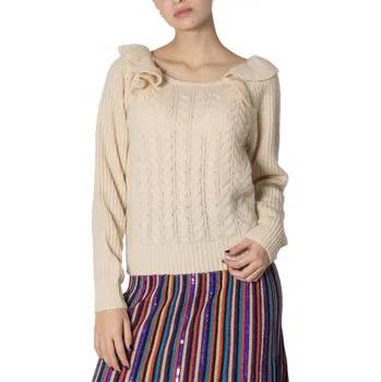 Dámský svetr Vila Clothes Maglia Donna svetr Vila Clothes krémová 3457569