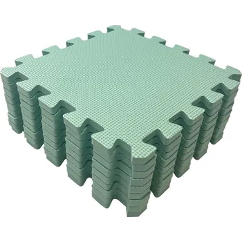 Hrací deka Rialto Baby Hrací podložka puzzle Light Green 90x90 cm