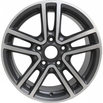 Příslušenství pro přívěs PKTECHNIK Hliníkové kolo R14, 5.5Jx14 H2 ET30, 5x112, Grey Diamond