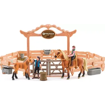 Figurka Faunica 96037 Jízdárna s koňmi