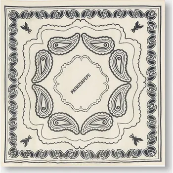 Šátek Šátek s přídavkem hedvábí Patrizia Pepe béžová barva, 8F0112 A706 8F0112.A706 01X, vel. ONE SIZE